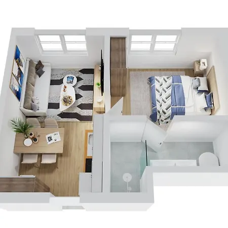 דירה Smart Haus Azur 808 *